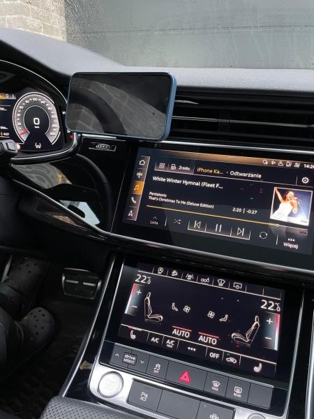 RSMount Handyhalter passend zu Audi Q7 + Q8 (4M) ab Bj.2015 Made in Germany